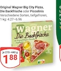 Aktuelles Original Wagner Big City Pizza Angebot bei GLOBUS in Erlangen ab 1,88 €