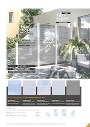Glas im RHG Baucentrum Prospekt in Hof Aktueller RHG Baucentrum Prospekt mit Glas, "Der Katalog für Gartengestaltung, Gartenpflege und Gartenfreizeit.", Seite 113