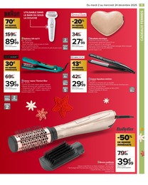 Prix et réduction Epilation dans le prospectus Carrefour en cours Offre Epilation dans le catalogue Carrefour du moment à la page 13