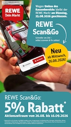 REWE Prospekt für Sarstedt mit 28 Seiten REWE Prospekt "Dein Markt" für Sarstedt, 28 Seiten, 24.08.2026 - 29.08.2026