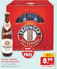 Erdinger Weißbier Hell oder Alkoholfrei im Netto Marken-Discount Prospekt Erdinger Weißbier Hell oder Alkoholfrei von Erdinger im aktuellen Netto Marken-Discount Prospekt für 8,99 €