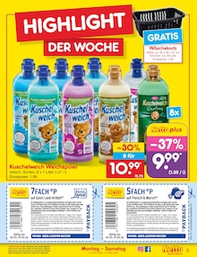 Weichspüler im aktuellen Netto Marken-Discount Prospekt (Lübeck) Weichspüler im Netto Marken-Discount Prospekt "Aktuelle Angebote" mit 60 Seiten (Lübeck)