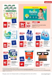 Offre Lingette Bébé dans le catalogue Auchan Hypermarché du moment à la page 33