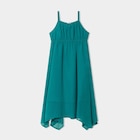 Robe longue fluide à bretelles vert menthe fille à 12,99 € dans le catalogue La Halle