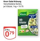 Aktuelles Salat Krönung Dill-Kräuter Angebot bei GLOBUS in Koblenz ab 0,79 €