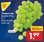 Aktuelle Weintrauben Angebote bei Netto Marken-Discount in Bochum Aktuelles Trauben hell Angebot bei Netto Marken-Discount in Bochum ab 1,99 €