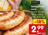 Geflügelbratwurst im Angebot bei Netto Marken-Discount in Bergkamen Geflügelbratwurst Angebote von BARBEQUE bei Netto Marken-Discount Bergkamen für 2,99 €