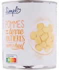 Pommes de terre entières - SIMPL dans le catalogue Carrefour Market