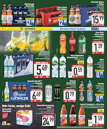 Volvic im E center Prospekt "Wir lieben Lebensmittel." mit 20 Seiten (Augsburg)