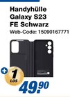 Aktuelles Handyhülle Galaxy S23 FE Schwarz Angebot bei expert in Halle (Saale)