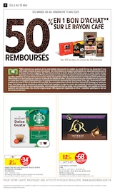 Café Angebote im Prospekt "TOUT VOTRE MAGASIN CONTRE LA VIE CHÈRE" von Intermarché Café Angebote im Prospekt "TOUT VOTRE MAGASIN CONTRE LA VIE CHÈRE" von Intermarché auf Seite 2