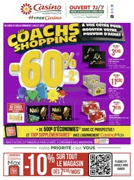 Casino Supermarchés Catalogue "Les coachs shopping", 36 pages, Boulogne-Billancourt,  20/06/2022 - 03/07/2022