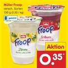 Froop Zitrone oder Froop Erdbeere Angebote von Müller bei Netto Marken-Discount Schwabach für 0,35 €