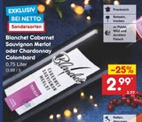 Cabernet Sauvignon Merlot im Netto Marken-Discount Prospekt Cabernet Sauvignon Merlot von Blanchet im aktuellen Netto Marken-Discount Prospekt für 2,99 €