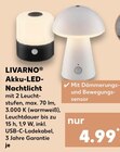 Akku-LED-Nachtlicht im Angebot bei Kaufland in Wismar Akku-LED-Nachtlicht Angebote von LIVARNO bei Kaufland Wismar für 4,99 €