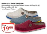Aktuelle Hausschuhe Angebote bei GLOBUS in Rostock Aktuelles Damen-Hausschuh Angebot bei GLOBUS in Rostock ab 19,99 €