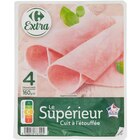 Jambon Le Supérieur - CARREFOUR EXTRA à 1,99 € dans le catalogue Carrefour