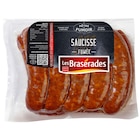 8 saucisses fumées LES BRASERADES dans le catalogue Carrefour