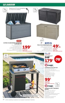 Promo Coffre De Rangement dans le catalogue Hyper U du moment à la page 14