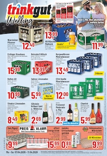 Trinkgut Prospekt der KW 15 "Aktuelle Angebote" Aktueller Trinkgut Prospekt "Aktuelle Angebote" Seite 1 von 10 Seiten