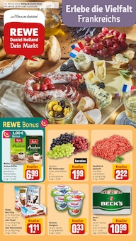 Aktueller REWE Prospekt "Dein Markt" Seite 1 von 32 Seiten für Mannheim