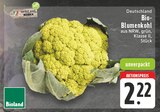 Bio-Blumenkohl im Angebot bei EDEKA in Paderborn Bio-Blumenkohl Angebote von Bioland bei EDEKA Paderborn für 2,22 €