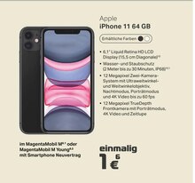 BSB mobilfunk Rostock - iPhone 11 64 GB iPhone 11 64 GB Angebot bei BSB mobilfunk Rostock im Prospekt "Wir sind für Sie da!"