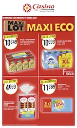 Catalogue Supermarchés Casino Supermarchés en cours à Épinal et alentours, MAXI LOT MAXI ECO, 20 pages, 03/01/2024 - 14/01/2024