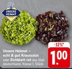 EDEKA Überherrn - Kraussalat Angebot im Prospekt Kraussalat bei EDEKA im Überherrn Prospekt für 1,00 €