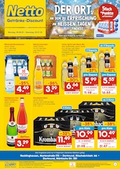 Krombacher im Netto Marken-Discount Prospekt in Castrop-Rauxel Aktueller Netto Marken-Discount Prospekt mit Krombacher, "DER ORT, AN DEM DU IMMER AUSGEZEICHNETE PREISE FINDEST.", Seite 1