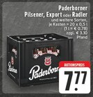 Pilsener Angebote von Paderborner bei EDEKA Bad Salzuflen für 7,77 €