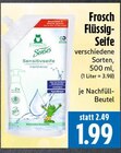 Flüssig-Seife im Angebot bei EDEKA in Gießen Flüssig-Seife Angebote von Frosch bei EDEKA Gießen für 1,99 €
