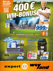 Fernseher im expert Prospekt in Sundern Aktueller expert Prospekt mit Fernseher, "Top Angebote", Seite 1