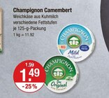 Camembert Mild von Champignon im aktuellen V-Markt Prospekt für 1,49 €