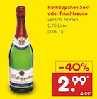Netto Marken-Discount Bröbberow - Sekt oder Fruchtsecco Angebot im Prospekt Sekt oder Fruchtsecco bei Netto Marken-Discount im Bröbberow Prospekt für 2,99 €