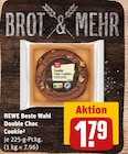 Double Choc Cookie Angebote von REWE Beste Wahl bei REWE Pforzheim für 1,79 €