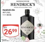 Gin im Angebot bei GLOBUS in Jena Gin Angebote von Hendrick's bei GLOBUS Jena für 26,99 €