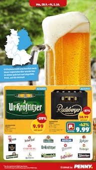 Bier im Penny Prospekt "Wer günstig will, muss Penny." mit 46 Seiten (Magdeburg)