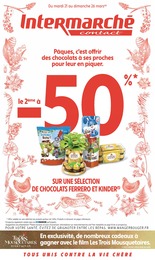 Catalogue Intermarché avec 20 pages de promos Prospectus Intermarché, "Pâques, c’est offrir des chocolats à ses proches pour leur en piquer.", pages, 21/03/2023 - 26/03/2023