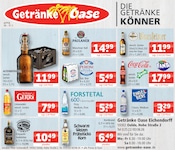 Aktueller Getränke Oase Prospekt mit Coca Cola, "Aktuelle Angebote", Seite 1