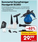 Aktuelles Dampfreiniger Handgerät SC350 Angebot bei Netto Marken-Discount in Paderborn ab 29,99 €