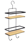 Serviteur métal et bambou - Stokomani à Le Mans Serviteur métal et bambou en promo chez Stokomani Le Mans à 6,00 €