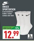Unisex Sportsocken Angebote von Nike bei Marktkauf Bochum für 12,99 €