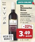 Dornfelder Angebote von Die Weinmacher bei combi Dülmen für 3,49 €