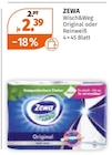 Wisch&Weg von ZEWA für 2,39 € bei Müller im Angebot Wisch&Weg von ZEWA im aktuellen Müller Prospekt