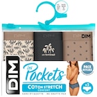 Boxers "Pockets coton x 3" - DIM dans le catalogue Carrefour