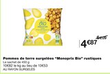 Pommes de terre surgelées rustiques - Monoprix Bio dans le catalogue Monoprix