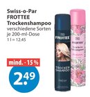 FROTTEE Trockenshampoo von Swiss-o-Par im aktuellen V-Markt Prospekt für 2,49 €