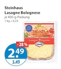 Lasagne Bolognese von Steinhaus im aktuellen V-Markt Prospekt für 2,49 €