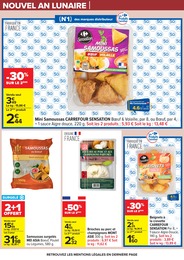Offre Samoussa dans le catalogue Carrefour du moment à la page 8